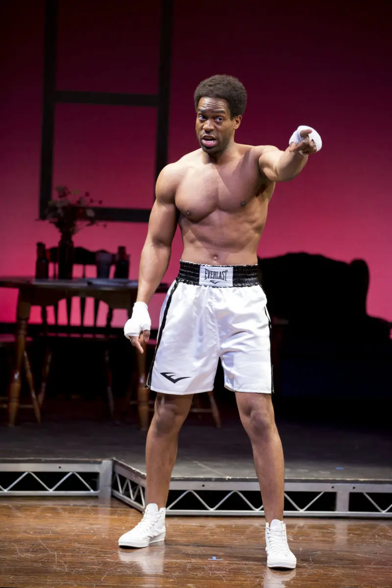 Soloman Howard as Muhammad Ali. Photo courtesy of Washington National Opera.