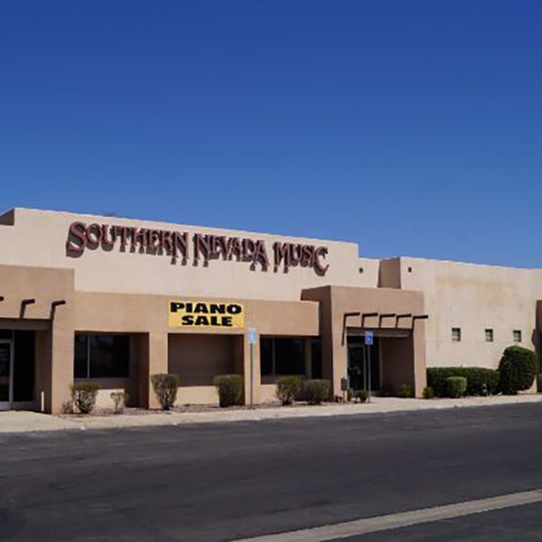 Store front photo of Southern Nevada Music. Credit: Southern Nevada Music.