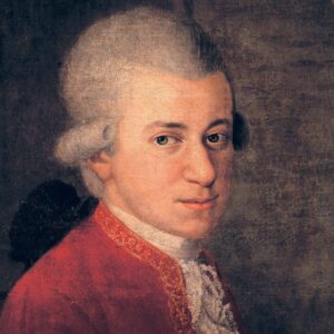 Painting of W.A. Mozart